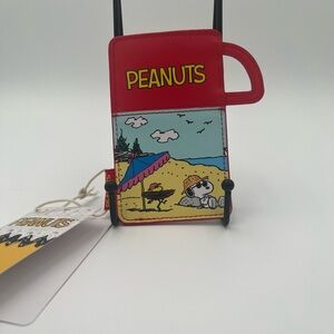 Loungefly Peanuts Red and Blue Card Holder